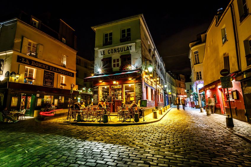 Visite de Montmartre en nocturne